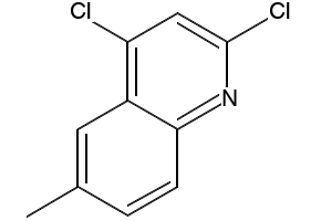 2,4-Dichloro-6-methylquinoline structure, CAS 102878-18-2