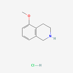 5-Methoxy-1,2,3,4-tetrahydroisoquinoline hydrochloride structure, CAS 103030-69-9