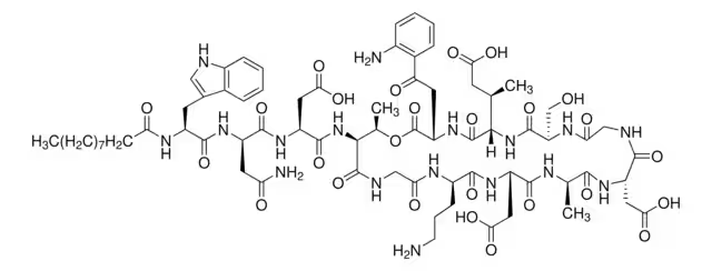 Daptomycin structure, CAS 103060-53-3