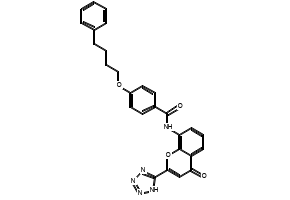 Pranlukast structure, CAS 103177-37-3
