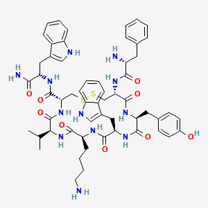 Vapreotide structure, CAS 103222-11-3