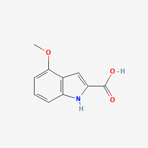 4-Methoxyindole-2-carboxylic acid structure, CAS 103260-65-7