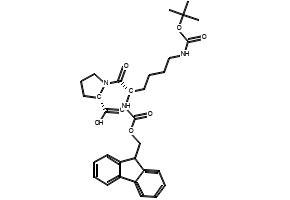 N6-Trifluoroacetyl-L-lysyl-L-proline structure, CAS 103300-89-6