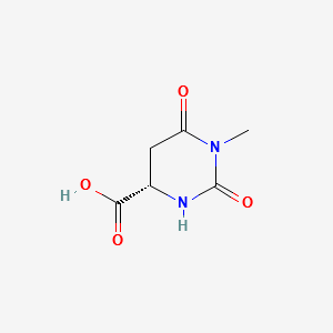 1-Methyl-L-4,5-dihydroorotic acid structure, CAS 103365-69-1
