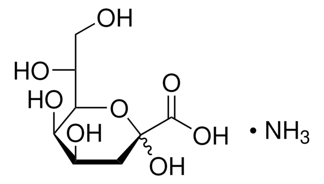 3-Deoxy-D-manno-2-octulosonic acid ammonium salt structure, CAS 103404-70-2