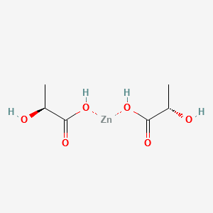 Zinc L-lactate structure, CAS 103404-76-8