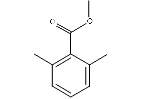 Methyl 2-iodo-6-methylbenzoate structure, CAS 103440-55-7