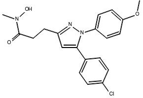 Tepoxalin structure, CAS 103475-41-8