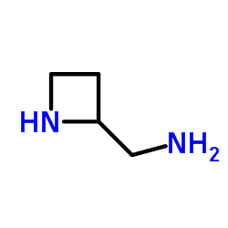 2-Azetidinemethanamine structure, CAS 103550-76-1