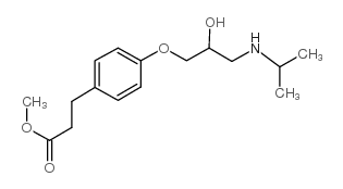 Esmolol structure, CAS 103598-03-4