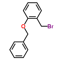 2-Benzyloxybenzylbromide structure, CAS 103633-30-3