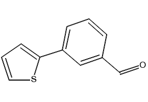 3-(2-Thienyl)benzaldehyde structure, CAS 103668-99-1