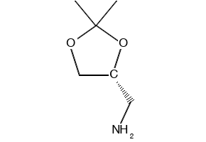 [(4S)-2,2-Dimethyl-1,3-dioxolan-4-yl]methanamine structure, CAS 103883-30-3