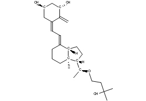 Maxacalcitol structure, CAS 103909-75-7