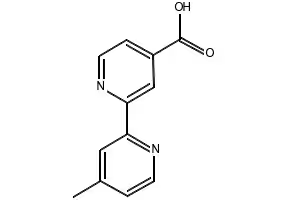 4'-Methyl-2,2'-bipyridine-4-carboxylic acid structure, CAS 103946-54-9