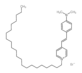 4-[4-(Dimethylamino)styryl]-1-docosylpyridinium bromide structure, CAS 103998-45-4
