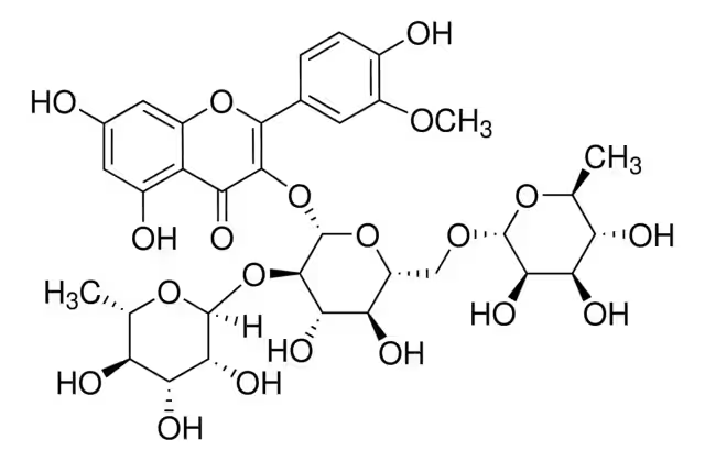 Typhaneoside structure, CAS 104472-68-6