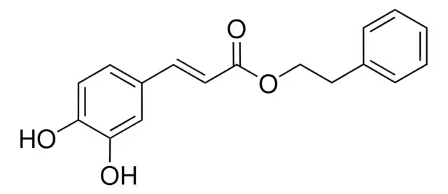 Phenethyl caffeate structure, CAS 104594-70-9