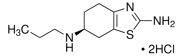 Pramipexole dihydrochloride structure, CAS 104632-25-9