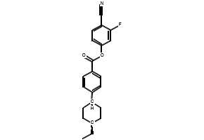 4-Propylphenyl 4-(trans-4-ethylcyclohexyl)benzoate structure, CAS 104633-43-4