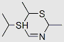 Dimethylisopropyldihydro-1,3,5-dithiazine structure, CAS 104691-41-0