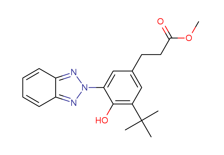 Tinuvin-1130 structure, CAS 104810-48-2