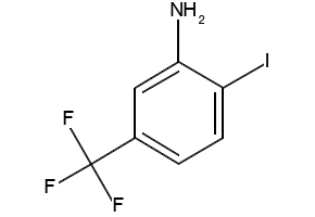 3-Amino-4-iodobenzotrifluoride structure, CAS 105202-02-6