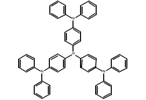 4,4'4''-Tris(N,N-diphenylamino)triphenylamine structure, CAS 105389-36-4