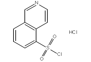 Isoquinoline-5-sulphonyl chloride hydrochloride structure, CAS 105627-79-0