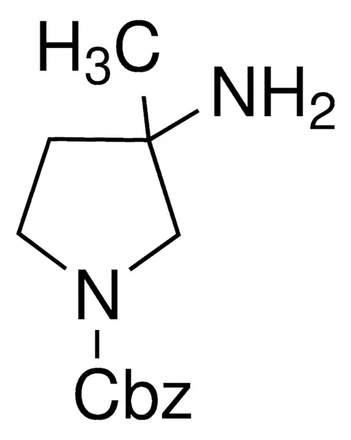 3-Amino-3-methylpyrrolidine structure, CAS 105675-13-6