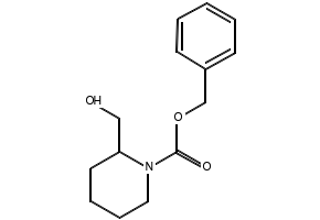 1-Cbz-2-hydroxymethylpiperidine structure, CAS 105706-75-0