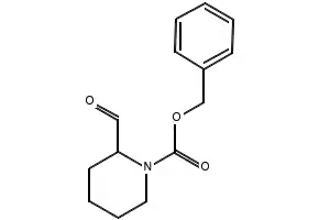 1-Cbz-2-Piperidinecarboxaldehyde structure, CAS 105706-76-1