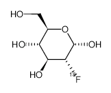 Fludeoxyglucose F 18 structure, CAS 105851-17-0
