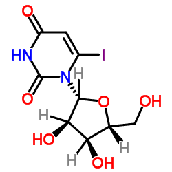 6-Iodo-uridine structure, CAS 105967-11-1