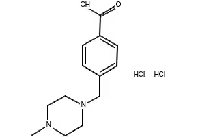 4-[(4-Methylpiperazin-1-yl)methyl]benzoic acid dihydrochloride structure, CAS 106261-49-8