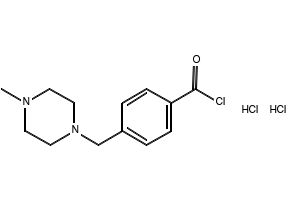 4-(4-Methylpiperazinylmethyl)benzoyl chloride dihydrochloride structure, CAS 106261-64-7