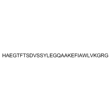 Human GLP-1 (7-37) structure, CAS 106612-94-6