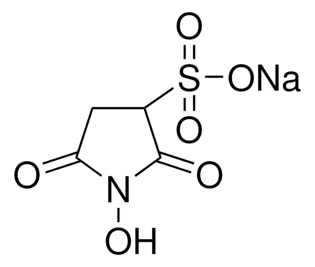 N-Hydroxysulfosuccinimide sodium salt structure, CAS 106627-54-7