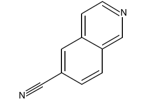 6-Cyanoisoquinoline structure, CAS 106778-42-1