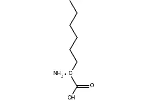 (R)-2-Aminooctanoic acid structure, CAS 106819-03-8