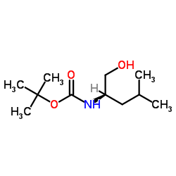 Boc-D-Leucinol structure, CAS 106930-51-2