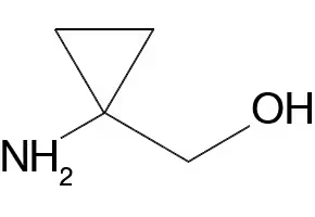 1-Aminocyclopropanemethanol structure, CAS 107017-72-1