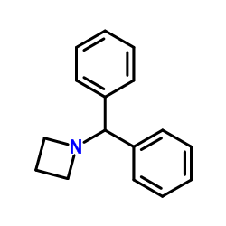 1-Diphenylmethylazetidine structure, CAS 107128-00-7