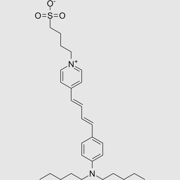 Neurodye RH 421 structure, CAS 107610-19-5