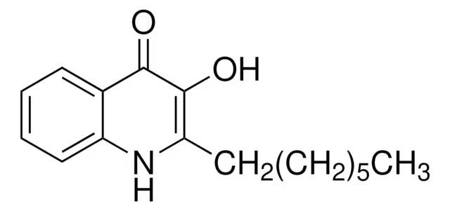 2-Heptyl-3-hydroxy-4(1H)-quinolinone structure, CAS 108985-27-9