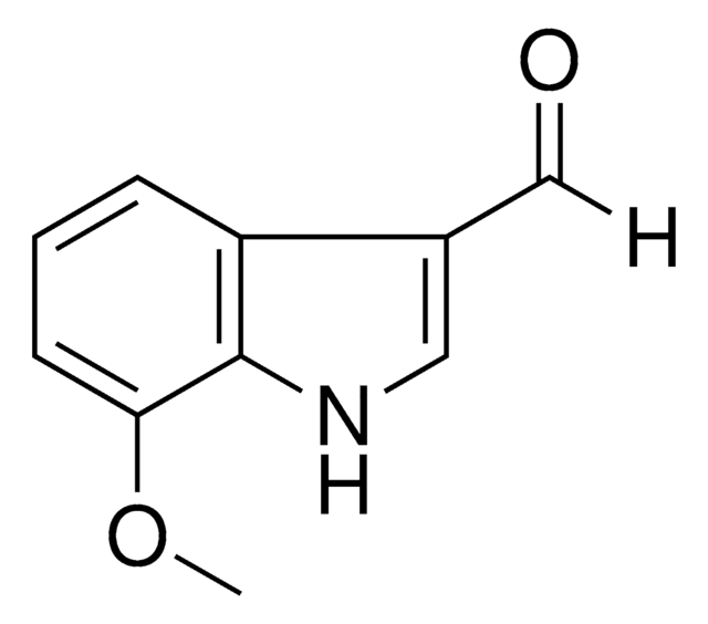 7-Methoxy-3-indolecarboxaldehyde structure, CAS 109021-59-2