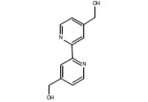 4,4'-Bis(hydroxymethyl)-2,2'-bipyridine structure, CAS 109073-77-0