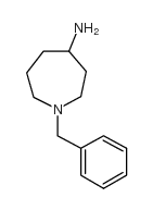 1-Benzyl-hexahydro-4H-azepin-4-amine structure, CAS 109105-51-3