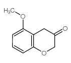 5-Methoxy-3-chromanone structure, CAS 109140-20-7