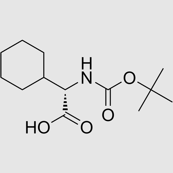 Boc-L-Cyclohexylglycine structure, CAS 109183-71-3